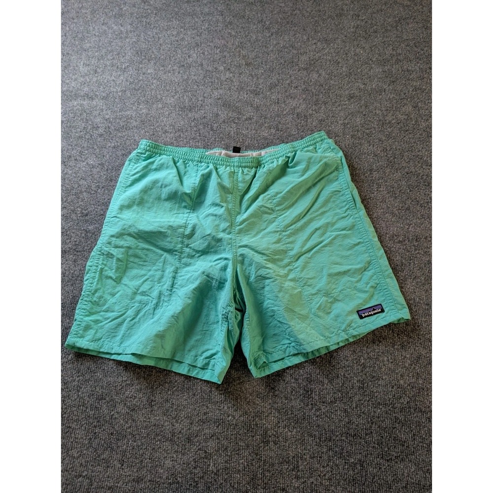 Patagonia Baggies Shorts Mens Medium Seafoam Mint Green Swim Trunks STY58033